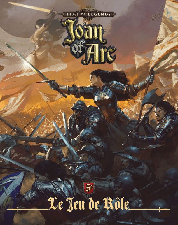 Boîte du jeu : Time of Legends: Joan of Arc - Le jeu de rôle