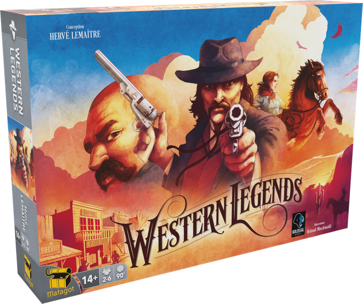 Boîte du jeu : Western Legends