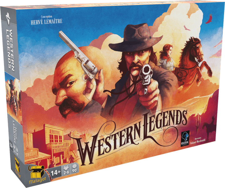 Boîte du jeu : Western Legends