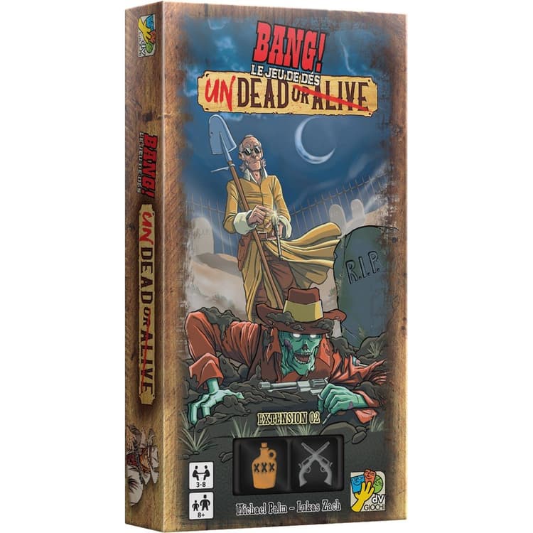 Boîte du jeu : Bang! - Le jeu de dés : Undead or Alive Extension