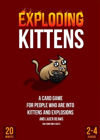 Boîte du jeu : Exploding Kittens