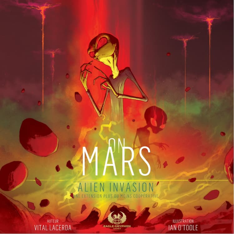 Boîte du jeu : On Mars - Alien Invasion