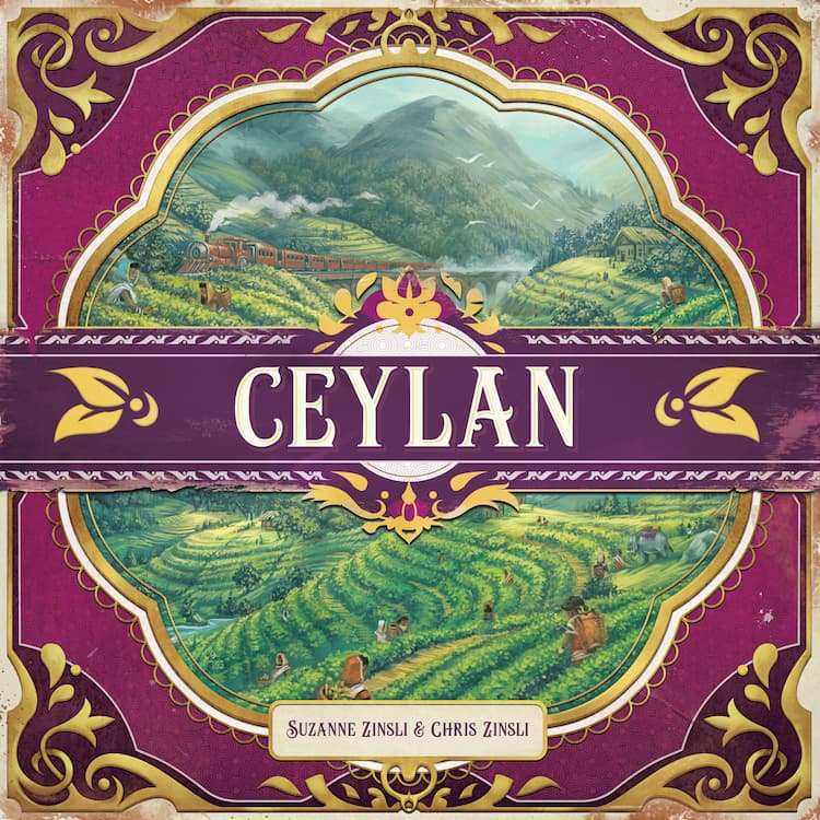 Boîte du jeu : Ceylan