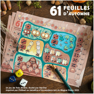 Boîte du jeu : 61 feuilles d’automne