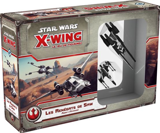 Boîte du jeu : X-Wing : Jeu de Figurines - Les Renégats de saw