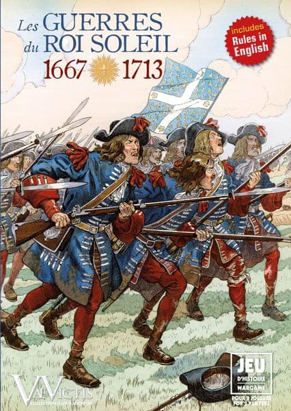 Boîte du jeu : Les Guerres du Roi Soleil 1667-1713