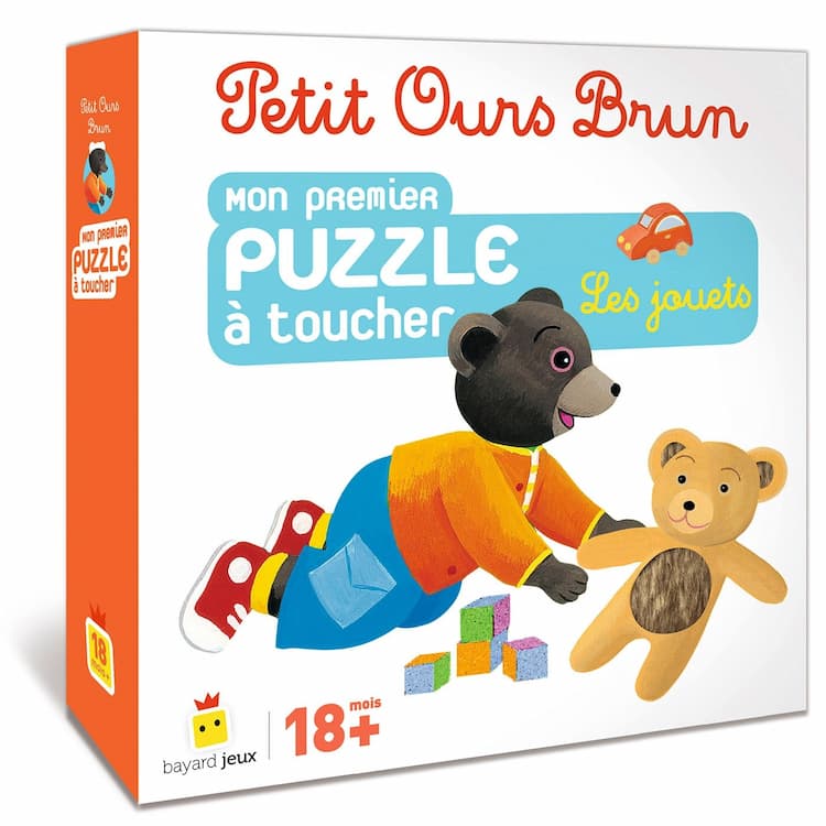 Boîte du jeu : Petit Ours Brun - Mon premier puzzle à toucher - les jouets