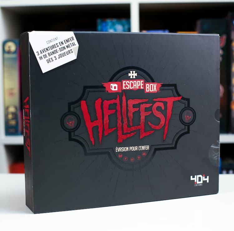 Boîte du jeu : Escape Box Hellfest - Évasion pour l'enfer