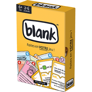 Boîte du jeu : Blank