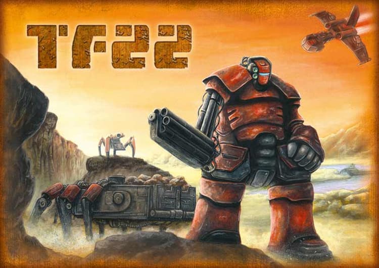 Boîte du jeu : TF22