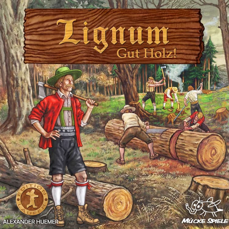 Boîte du jeu : Lignum