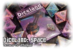 Boîte du jeu : Diceland Space : Terrans Vs. Urluquai