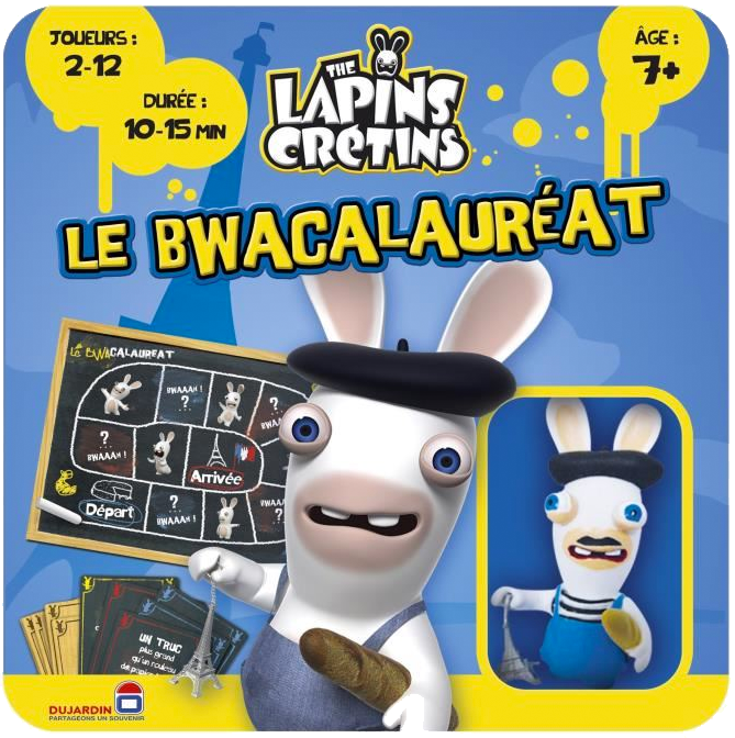 Boîte du jeu : Lapins Crétins - Bwacalauréat