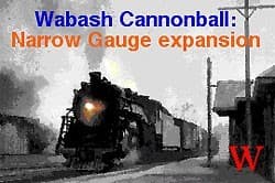 Boîte du jeu : Wabash Cannonball : Narrow Gauge Railroads