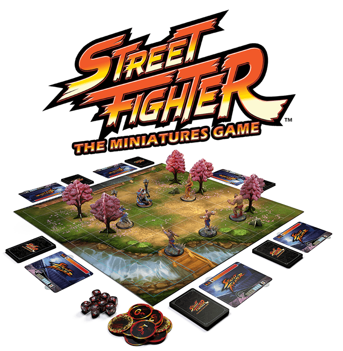 Boîte du jeu : Street Fighter: The Miniatures Game