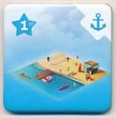 boîte du jeu : Quadropolis - Tuile bonus"Front de Mer"