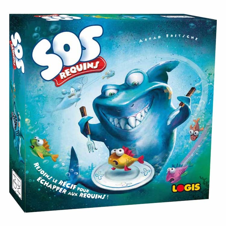 Boîte du jeu : SOS Requins