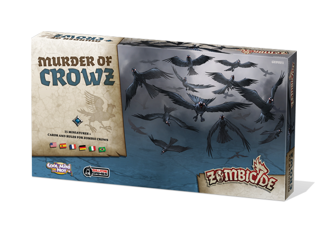 Boîte du jeu : Zombicide black plague - Murder of Crowz
