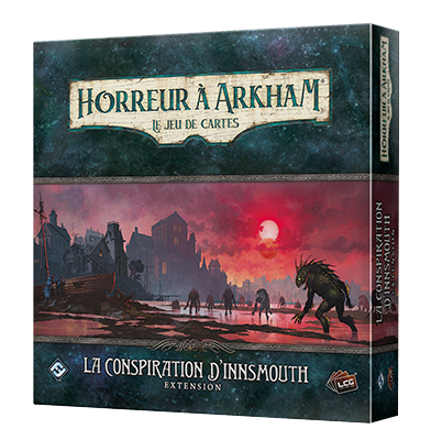 Boîte du jeu : Horreur à Arkham : Le Jeu de Cartes - La Conspiration d'Innsmouth