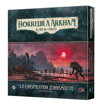 Boîte du jeu : Horreur à Arkham : Le Jeu de Cartes - La Conspiration d'Innsmouth