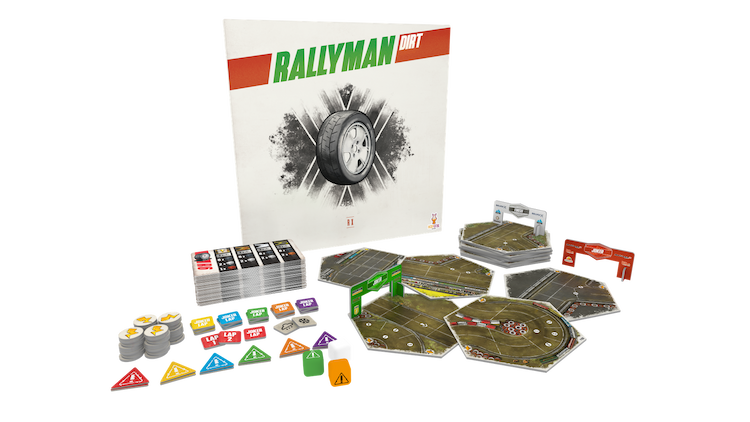 Boîte du jeu : Rallyman Dirt - RX