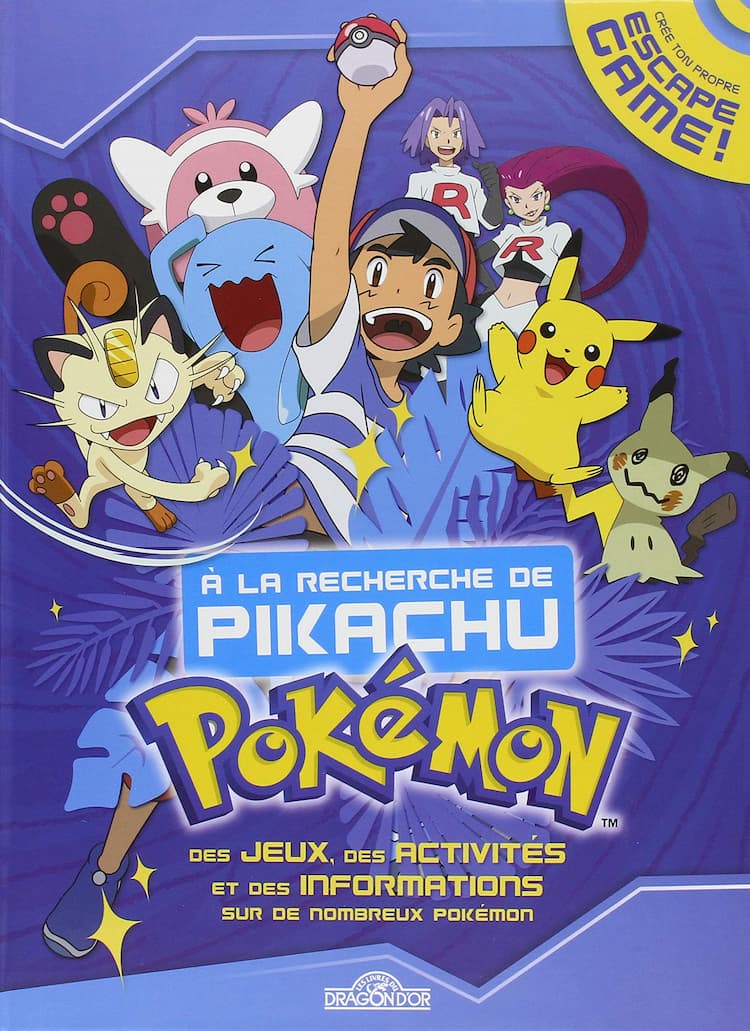 Boîte du jeu : À la recherche de Pikachu
