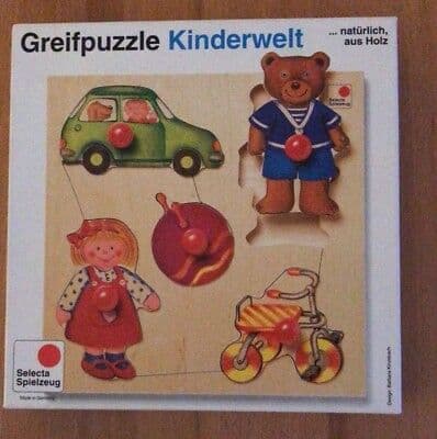 Boîte du jeu : Le monde des enfants Greifpuzzle Kinderwelt