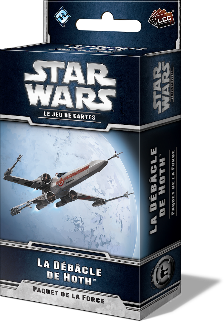 Boîte du jeu : Star Wars - le jeu de cartes : La Débâcle de Hoth