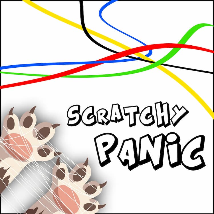 Boîte du jeu : Scratchy Panic - prototype