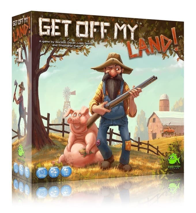 Boîte du jeu : Get off my land!