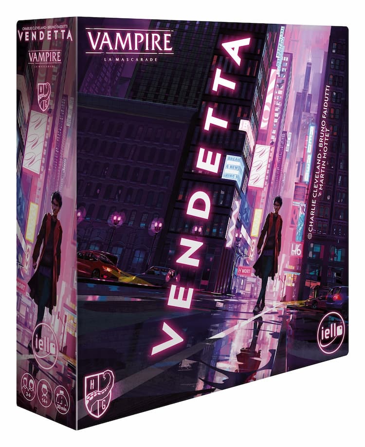 Boîte du jeu : Vendetta Vampire - La Mascarade