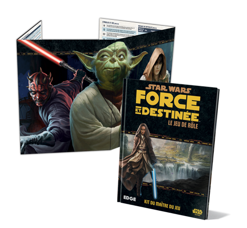 Boîte du jeu : Star Wars : Force et Destinée. Kit du MJ