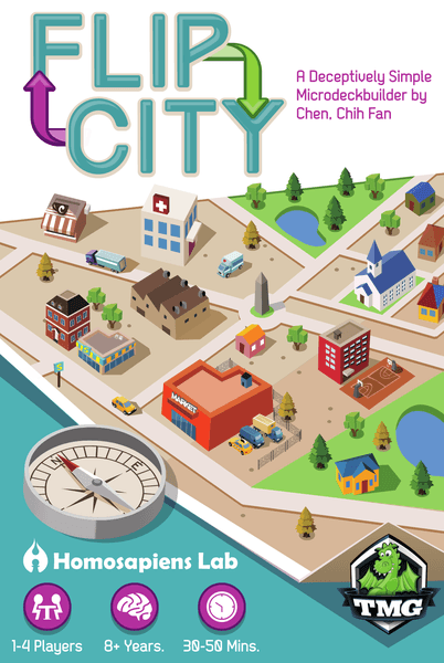 Boîte du jeu : Flip City