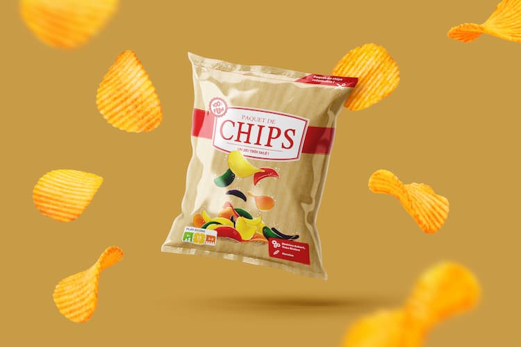 Boîte du jeu : Paquet de chips