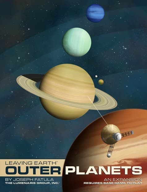 Boîte du jeu : Leaving Earth: Outer Planets