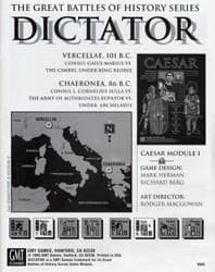 Boîte du jeu : Caesar - The Civil Wars : Dictator