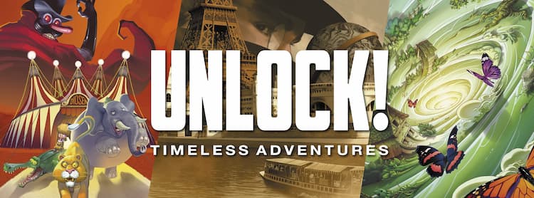 Boîte du jeu : Unlock! Timeless Adventures