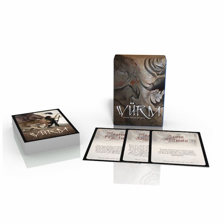 Boîte du jeu : Würm 2e Edition - Cartes d'états spéciaux