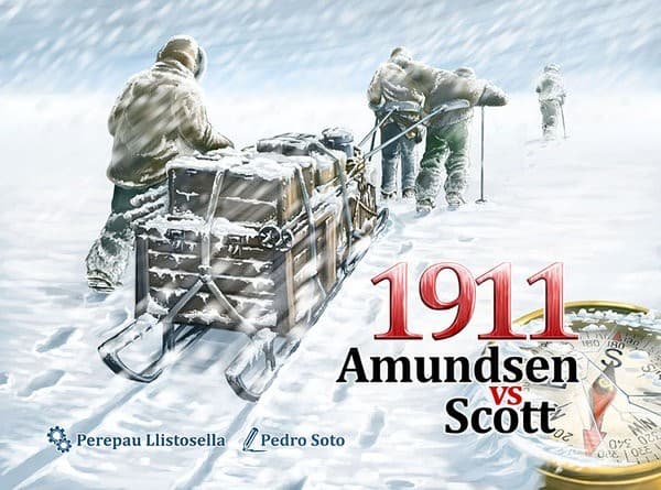 Boîte du jeu : 1911  Amundsen VS Scott