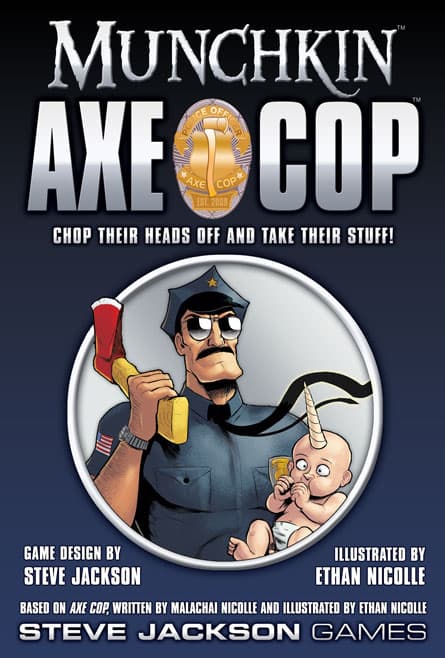 Boîte du jeu : Munchkin Axe Cop