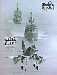 Boîte du jeu : Sixth Fleet