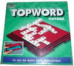 Boîte du jeu : Topword - voyage