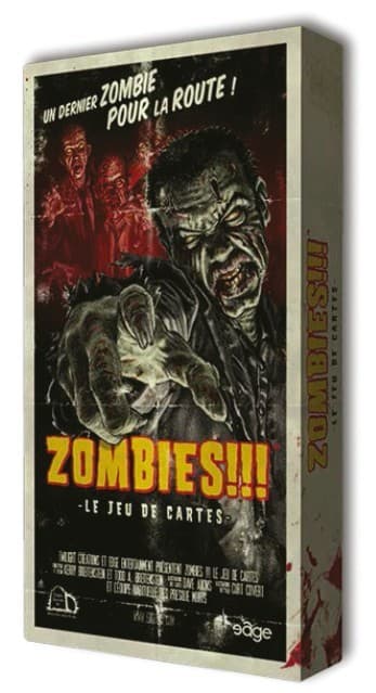 Boîte du jeu : Zombies !!! Le jeu de cartes