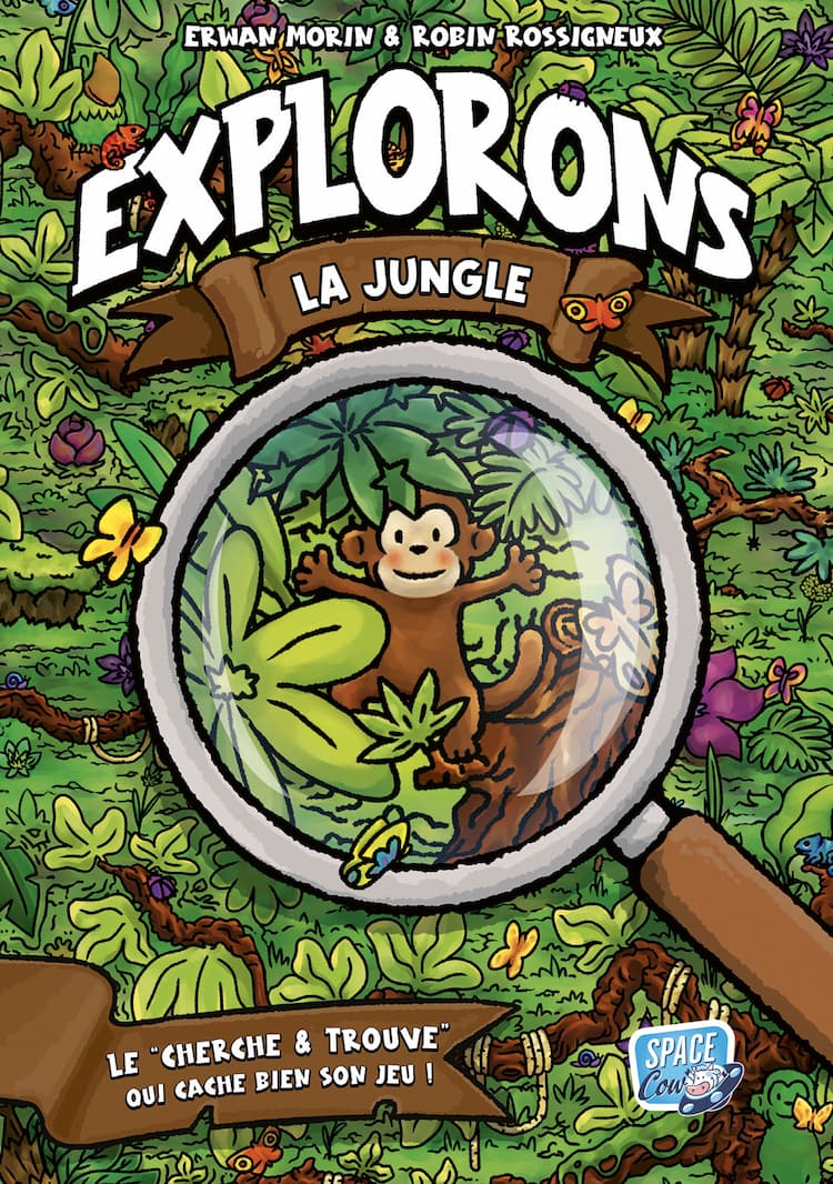Boîte du jeu : Explorons la jungle