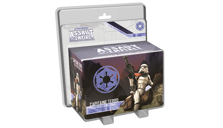 Boîte du jeu : Star Wars - Assaut sur l'Empire : Capitaine Terro