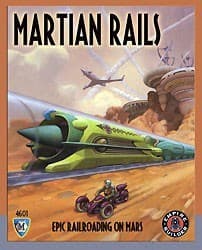 Boîte du jeu : Martian Rails