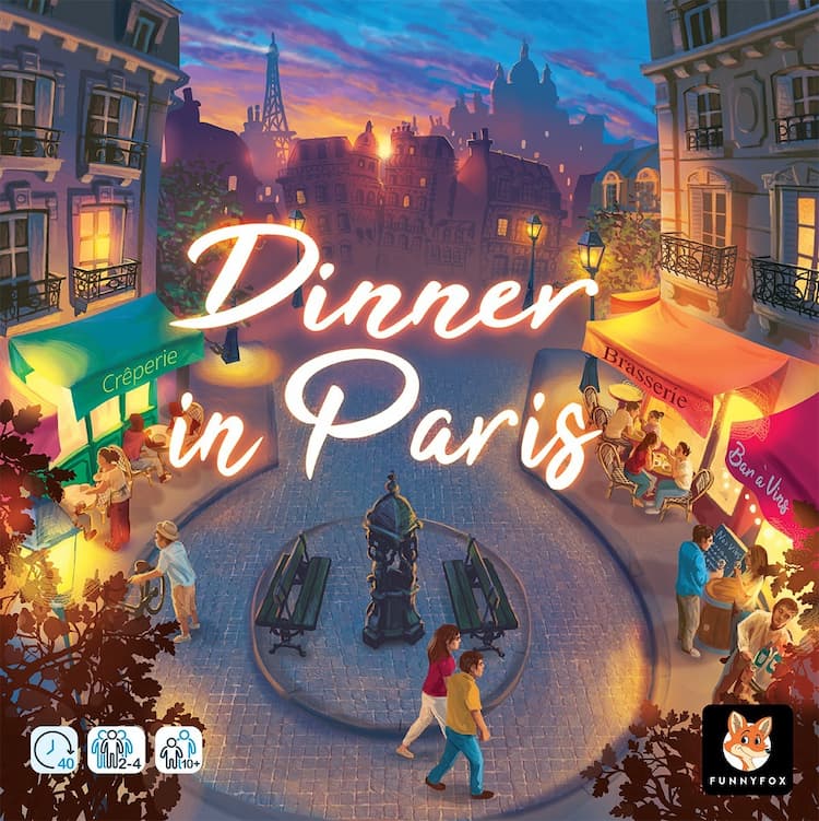 Boîte du jeu : Dinner in Paris
