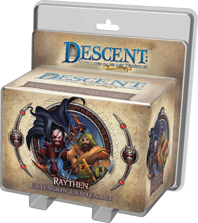 Boîte du jeu : Descent : Voyages dans les Tenebres ! - Pack Lieutenant Raythen
