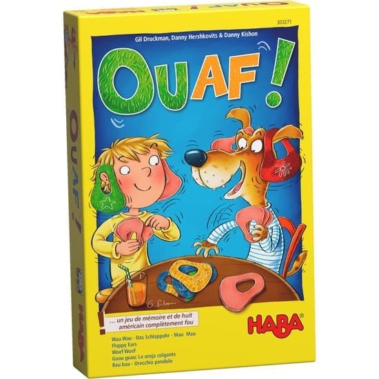 Boîte du jeu : Ouaf