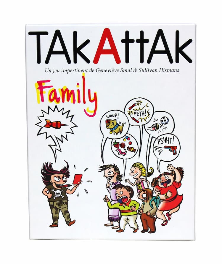 Boîte du jeu : Takattak Family